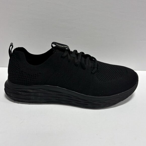 Shoes For Crews Men’s Everlight Black Lace-Up Shoes, Size 9 M - Picture 1 of 7
